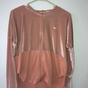 Pink Puma Track Jacket